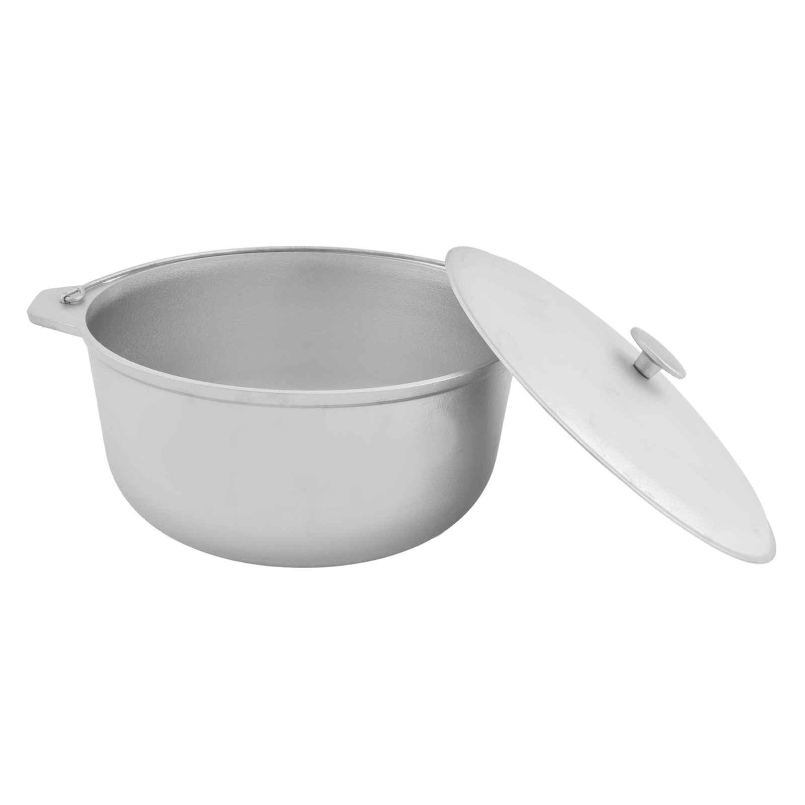 Ceaun tuci aluminiu alimentar cu capac, capacitate 8 litri ELEFANT