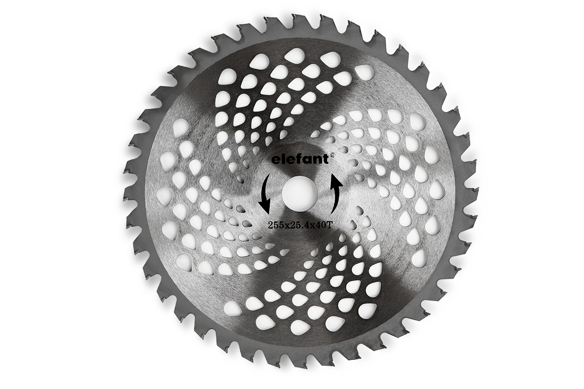 Disc taietor motocoasa 40T BLADE (oala) 255x25.4x40T ELEFANT