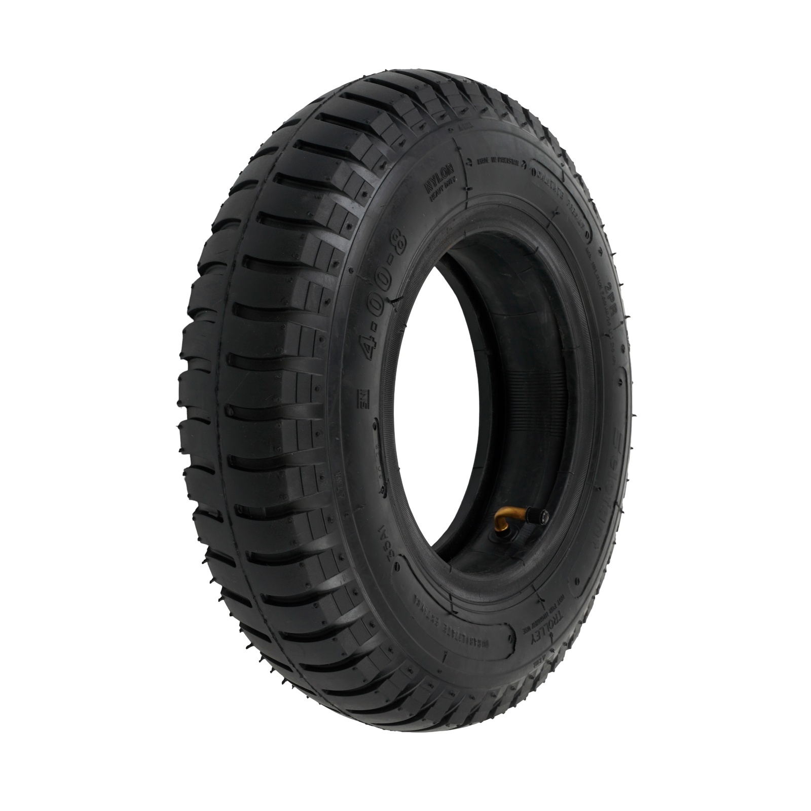 Anvelopă cu cameră pentru roabă din cauciuc ELEFANT PREMIUM 400-8