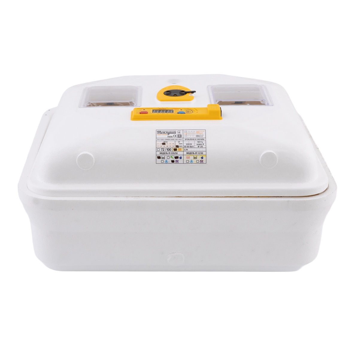 Incubator de uz casnic TEPLUSHA 88 220/50 ТPВ