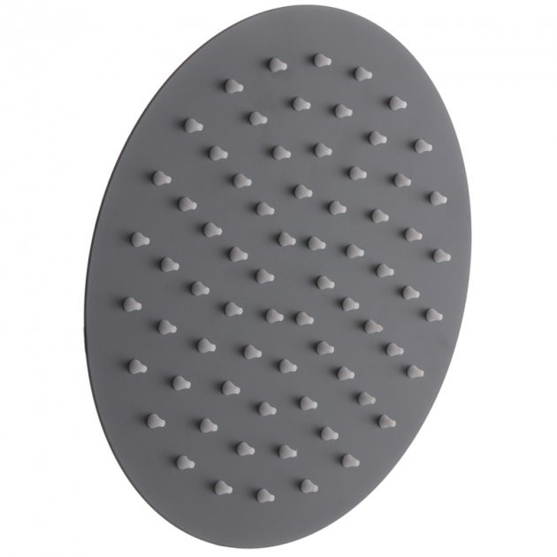 MIXXUS SH-04 BLACK cap de dus din otel inoxidabil