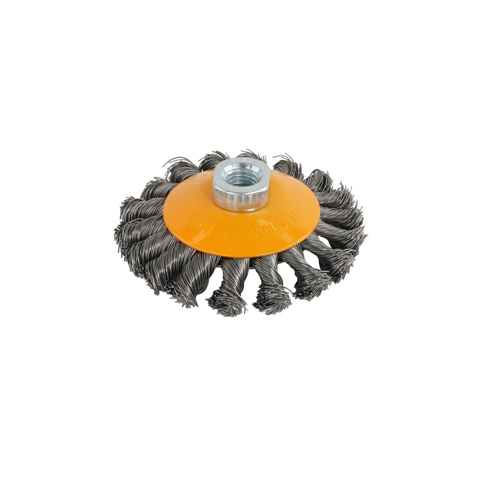 Perie de sarma conica cu noduri ROTOR 100mm M14