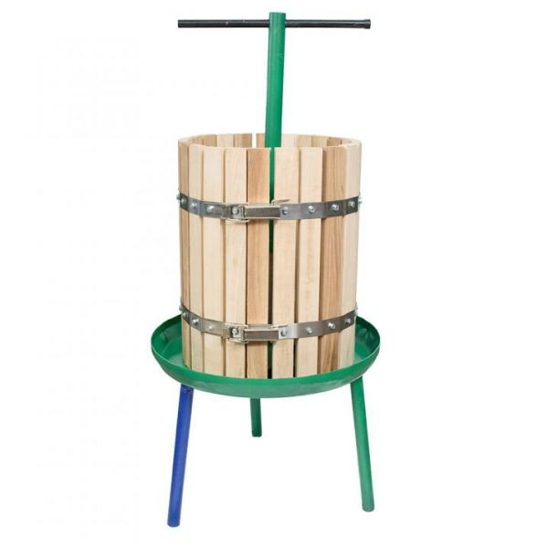 Presa/teasc struguri VIlen, 30 L Lemn, cu Filet, cu picioare
