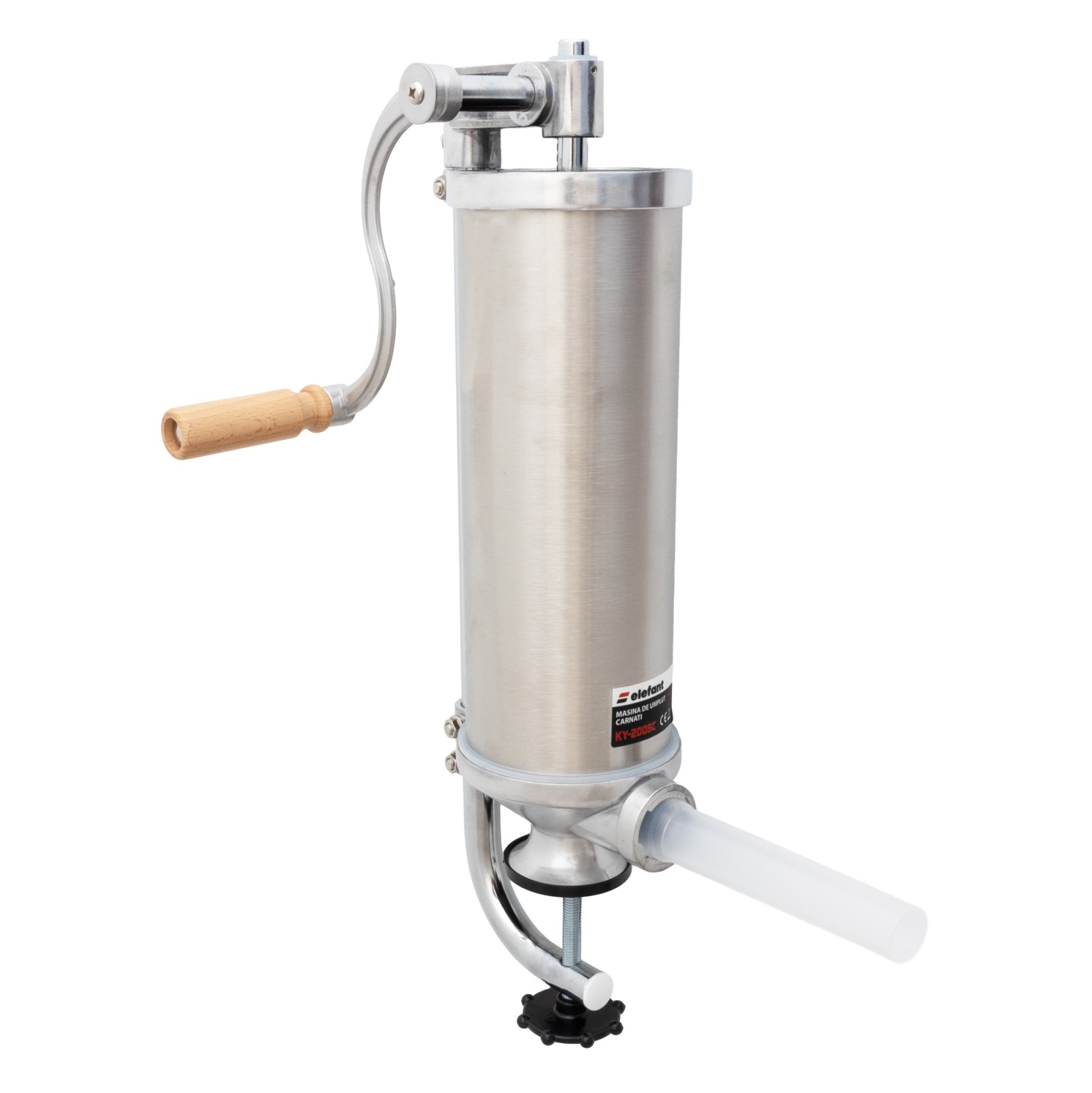 Aparat de facut carnati vertical 3kg INOX, Elefant KY-2005C