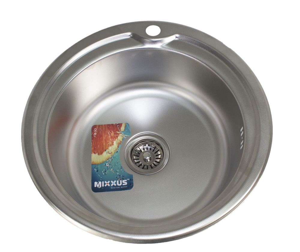 Chiuveta bucatarie inox rotunda MIXXUS Z510-06-180E