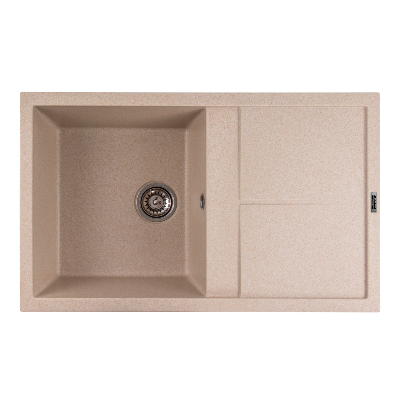 Chiuvetă din compozit de granit pentru bucătărie SAFARI BEJ ELEFANT PREMIUM 7850 SELENA