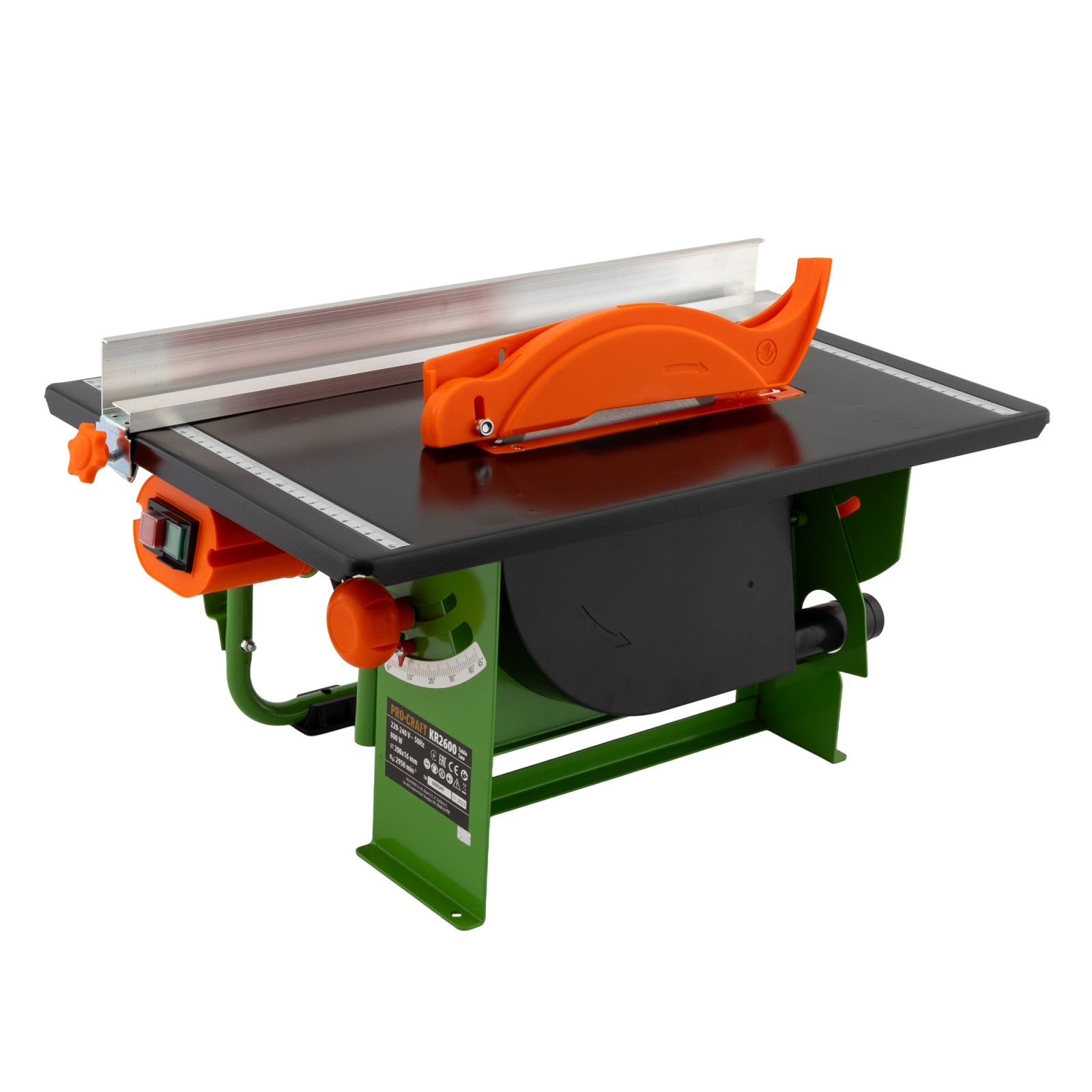 Fierăstrău circular staționar PROCRAFT KR2600 800 W 2950 rot/min