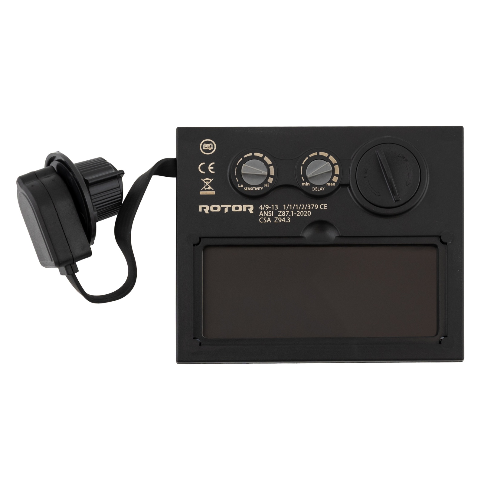 Filtru auto-intunecat pentru masca de sudura Model 1, Rotor