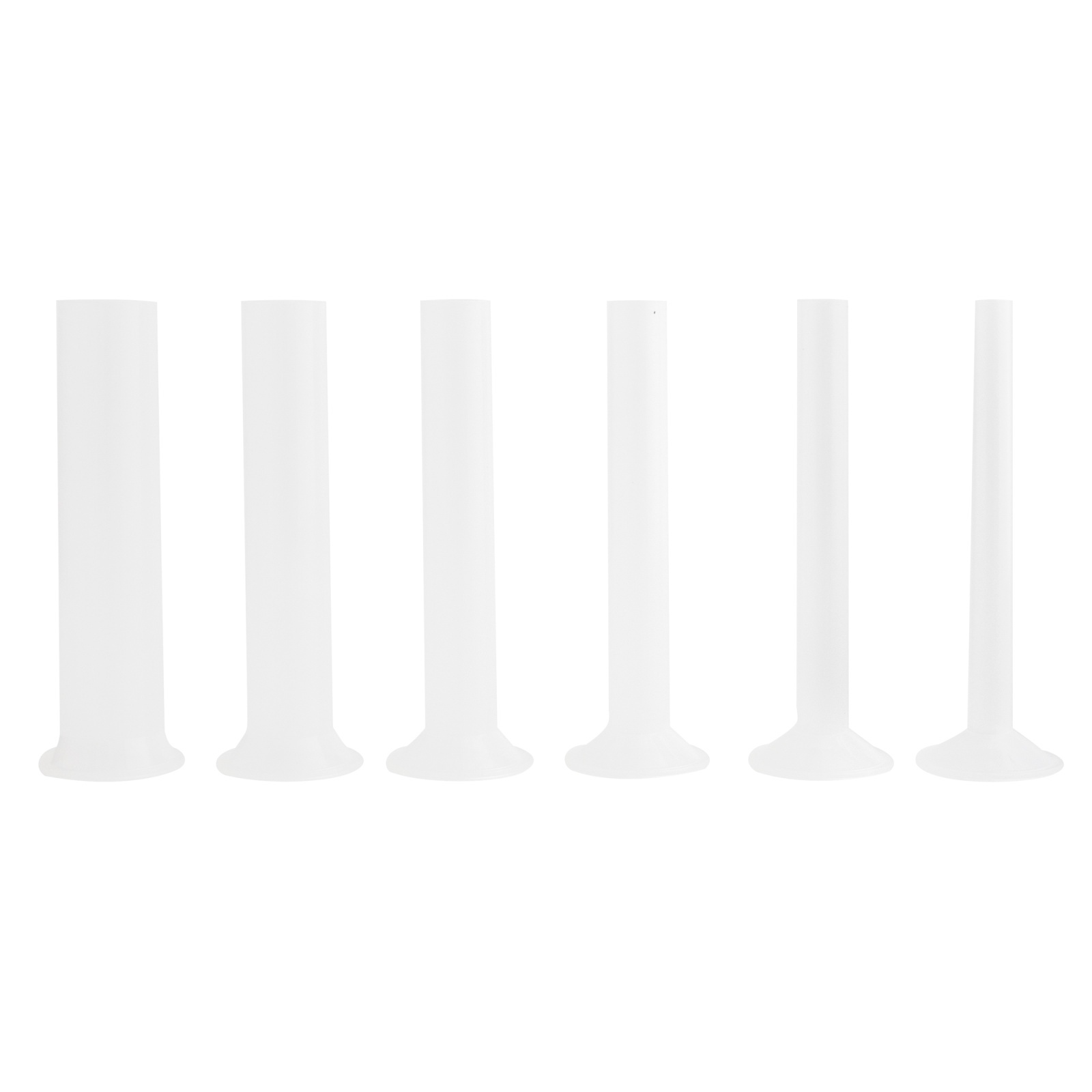 KY-V3-5-7L Set de 6 pâlnii din plastic pentru cârnați Elefant 14/18/21/25/29/35mm