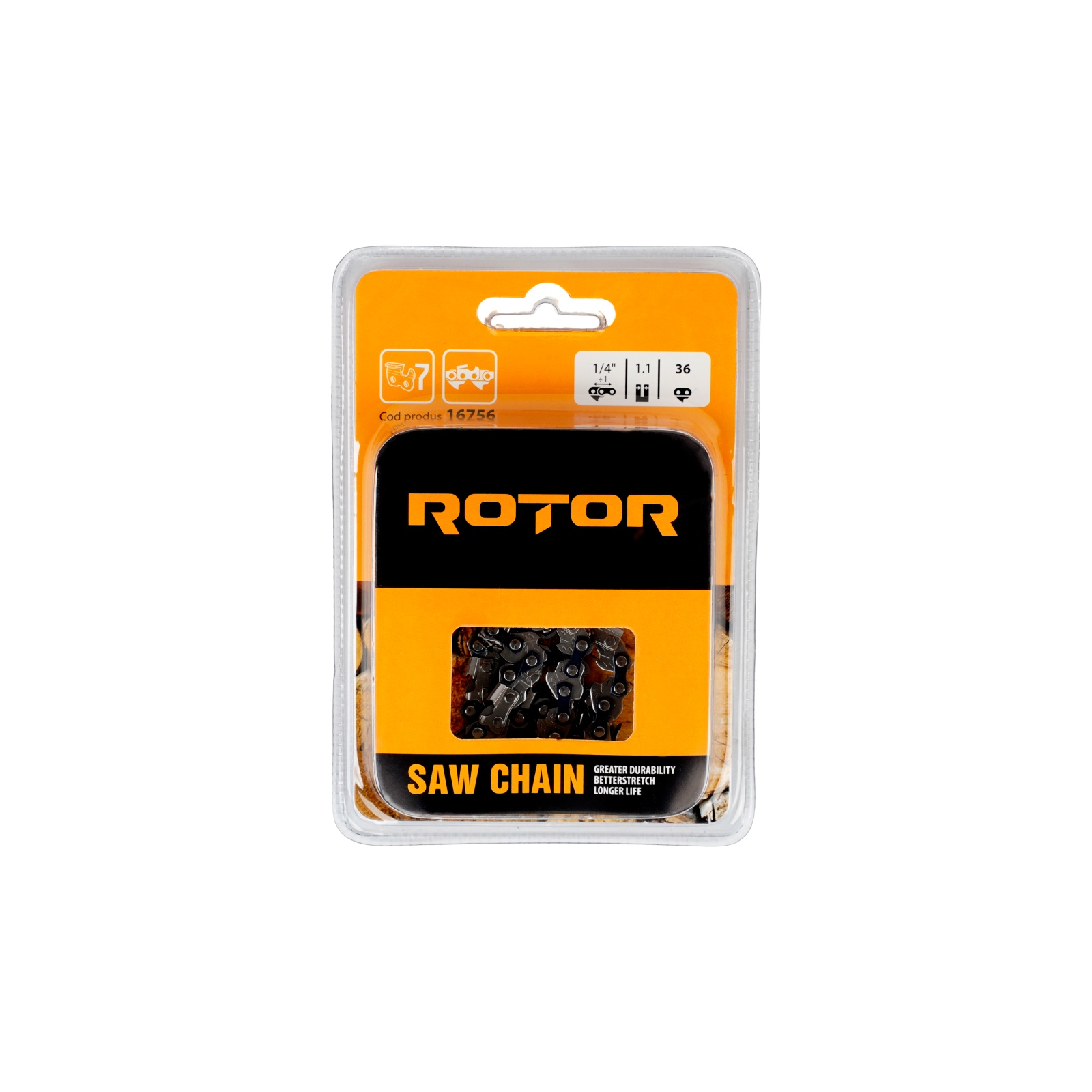 Lanț drujbă 6″/15 cm 1/4 1.1 mm 36T ROTOR