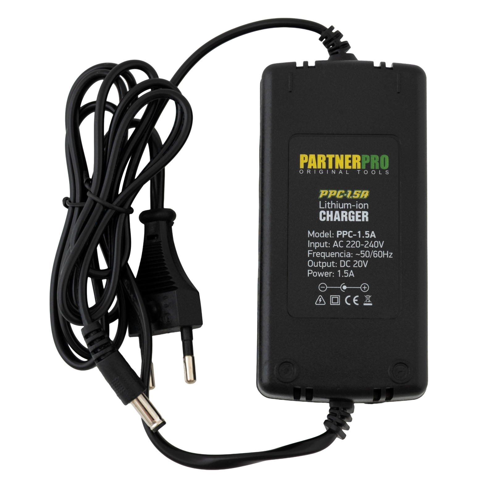 PPC-1.5A Incarcator pentru acumulatori Partner PRO 20 V, 1.5 A