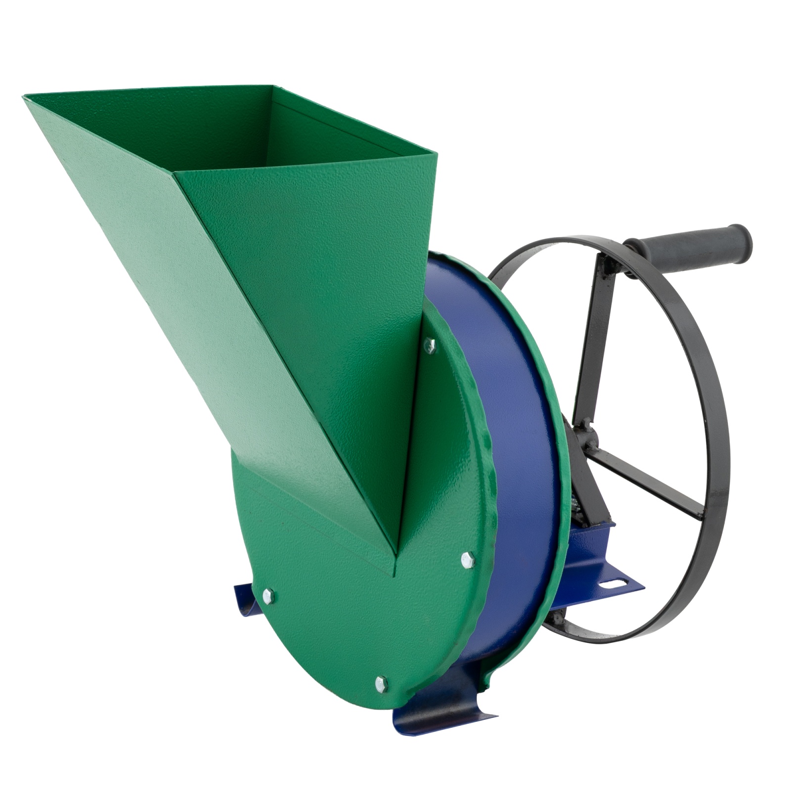 Razatoare fructe manuala, fulie atasare motor, Otel Vinita, 200KG/H