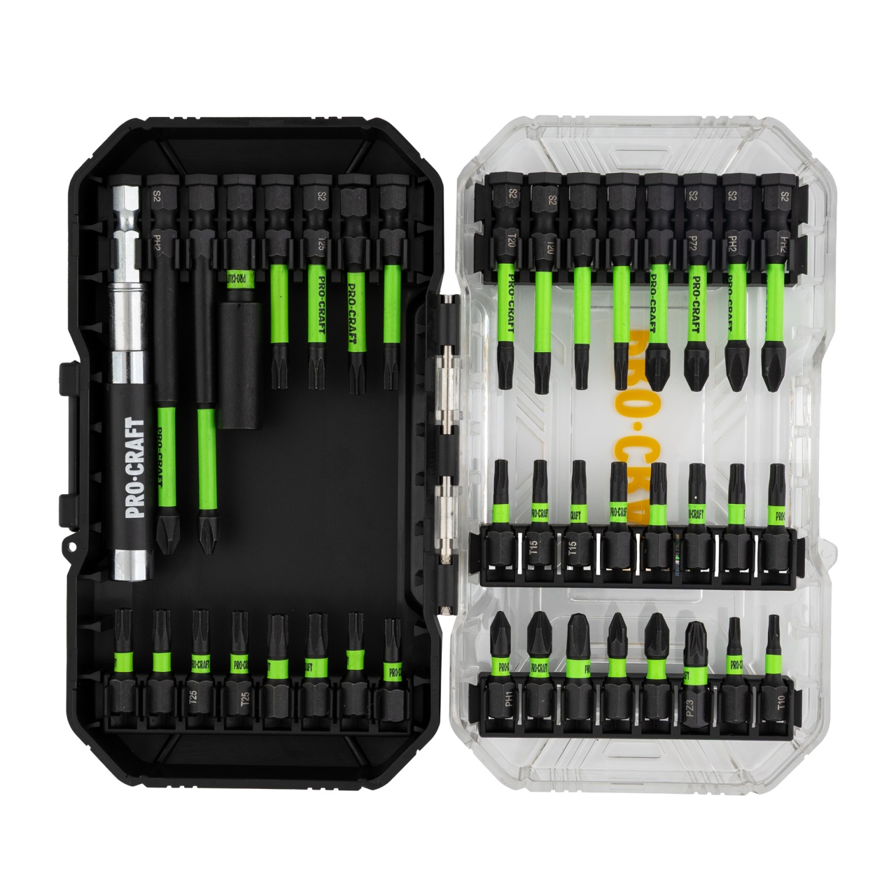 Set biti de impact PROCRAFT IBS-41 , 41 piese