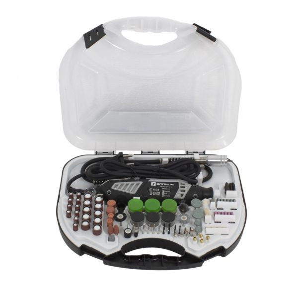 Set Gravor Elprom EMG-450-211, 450 W, 30000 rpm, 211 piese Prelungitor flexibil