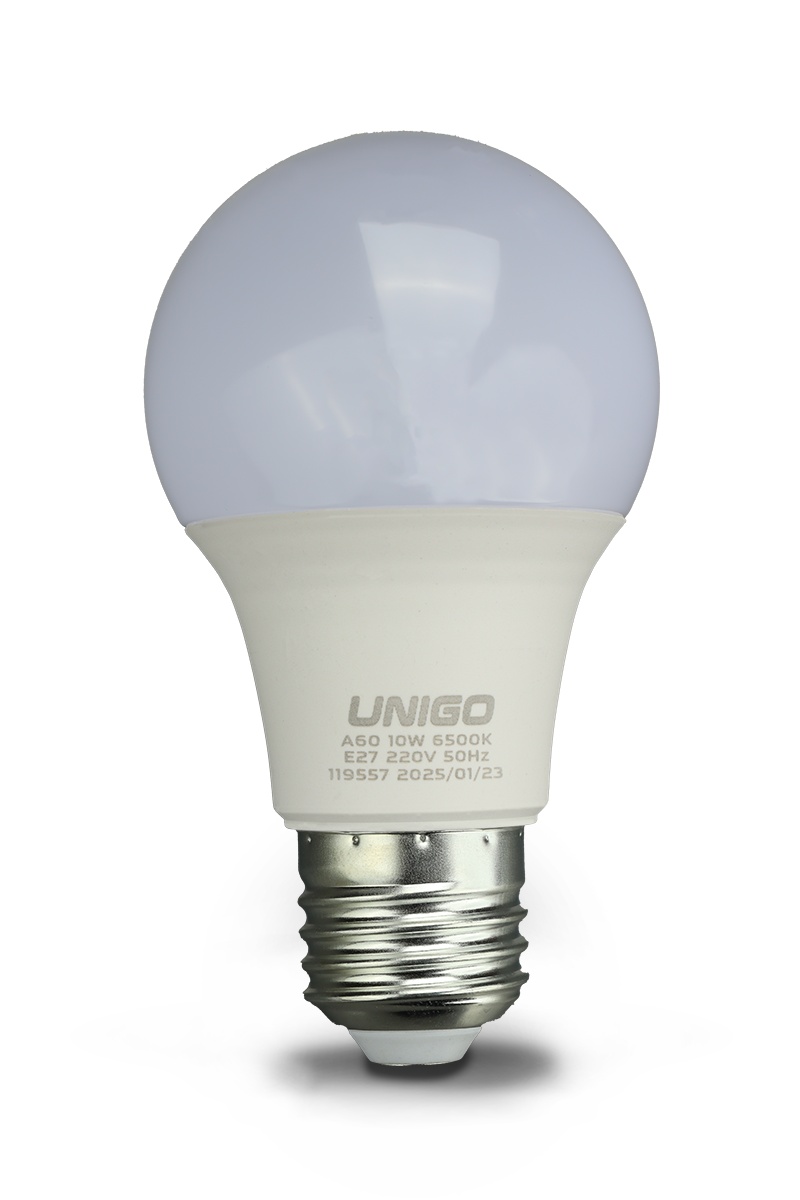 Bec LED UNIGO V-119557, E27, A60, 10W, 6500K