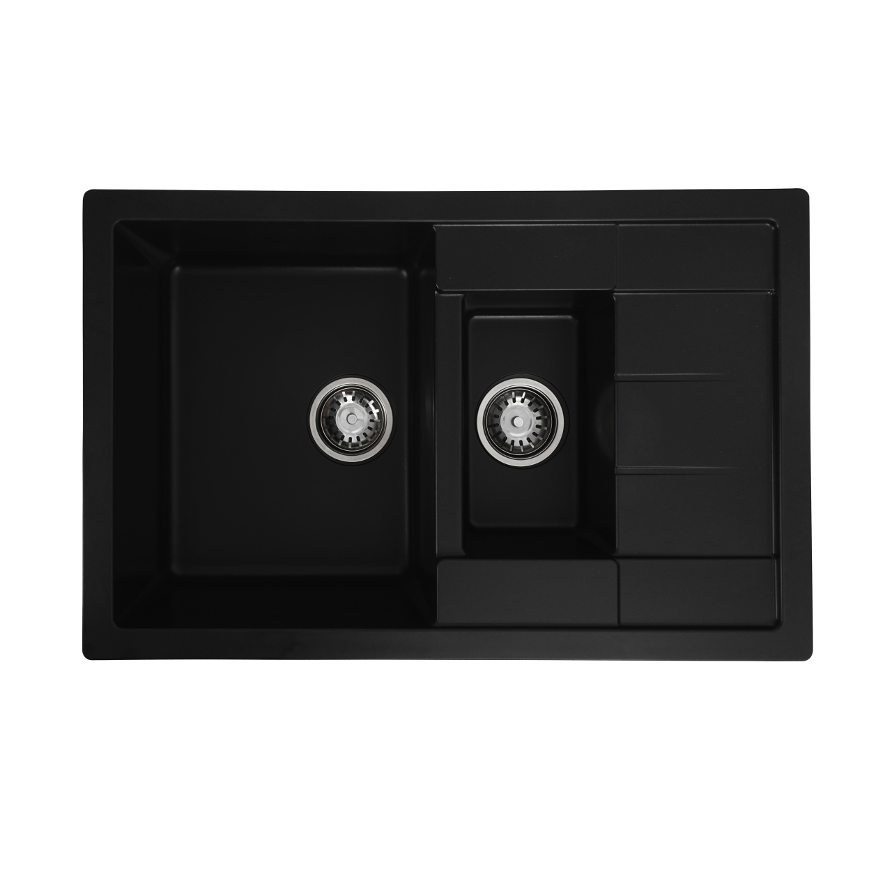 Chiuveta de bucatarie Elefant Premium Toskana Negru 775x495 mm