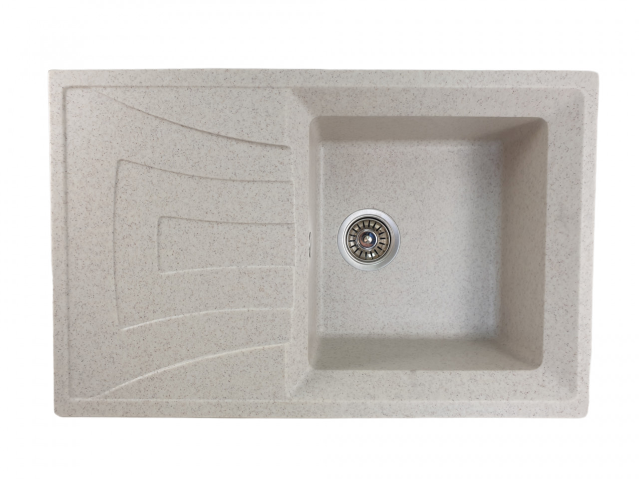 MIXXUS HB8104-G319 NISIP, chiuveta bucatarie dreptunghiulara din granit