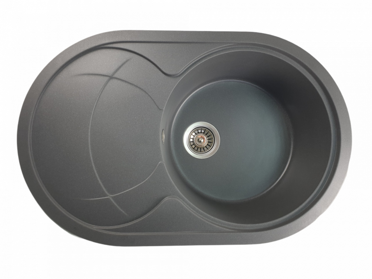 MIXXUS HB8310-G228 GRI, chiuveta ovala bucatarie granit