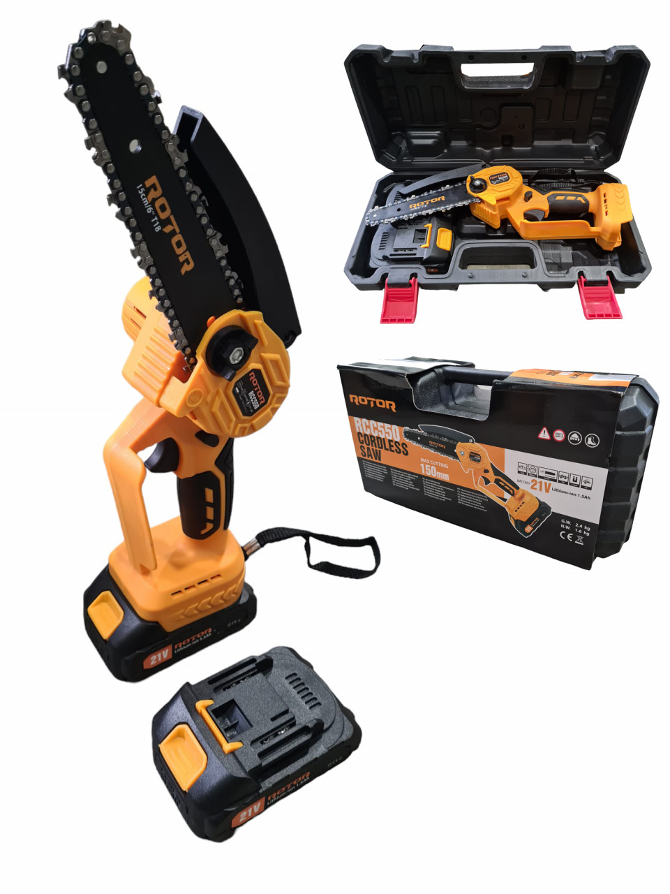 RCC550 Mini Fierastrau cu lant ROTOR