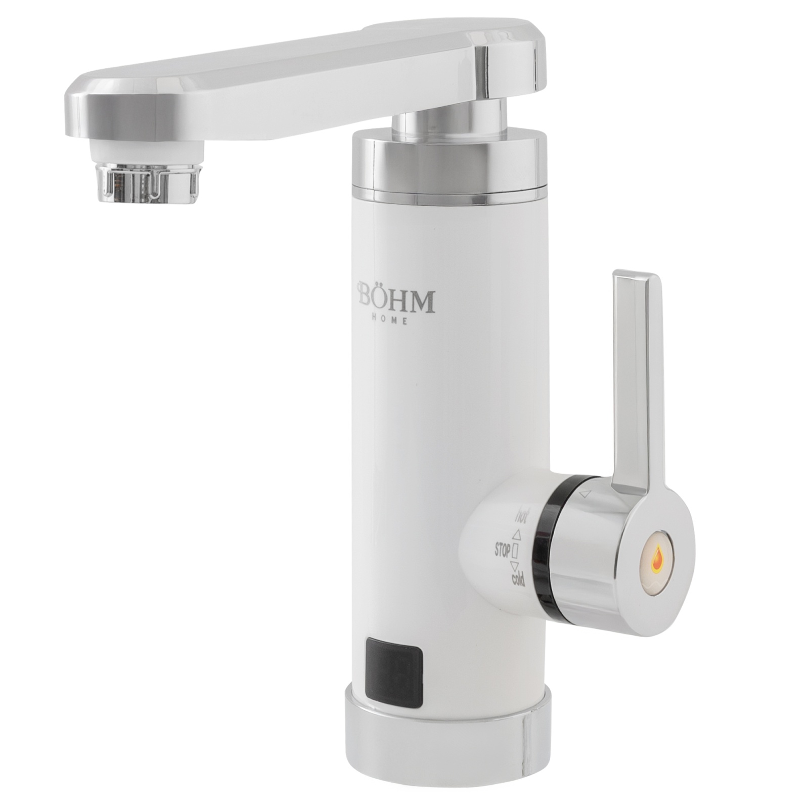 Robinet electric cu pipă rotativă tip L, afișaj digital BÖHM BY-32-1 3000 W