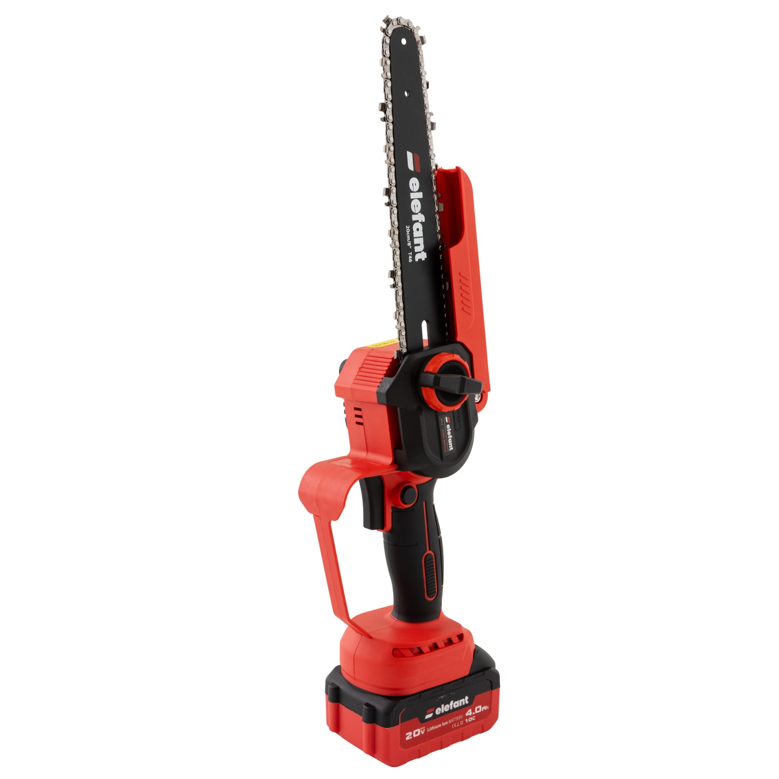 Set Mini drujba 8" si Extensie prelungire 2,5 m pe acumulator cu 1 acumulator 4Ah si incarcator ELEFANT ESBS8EP2.5