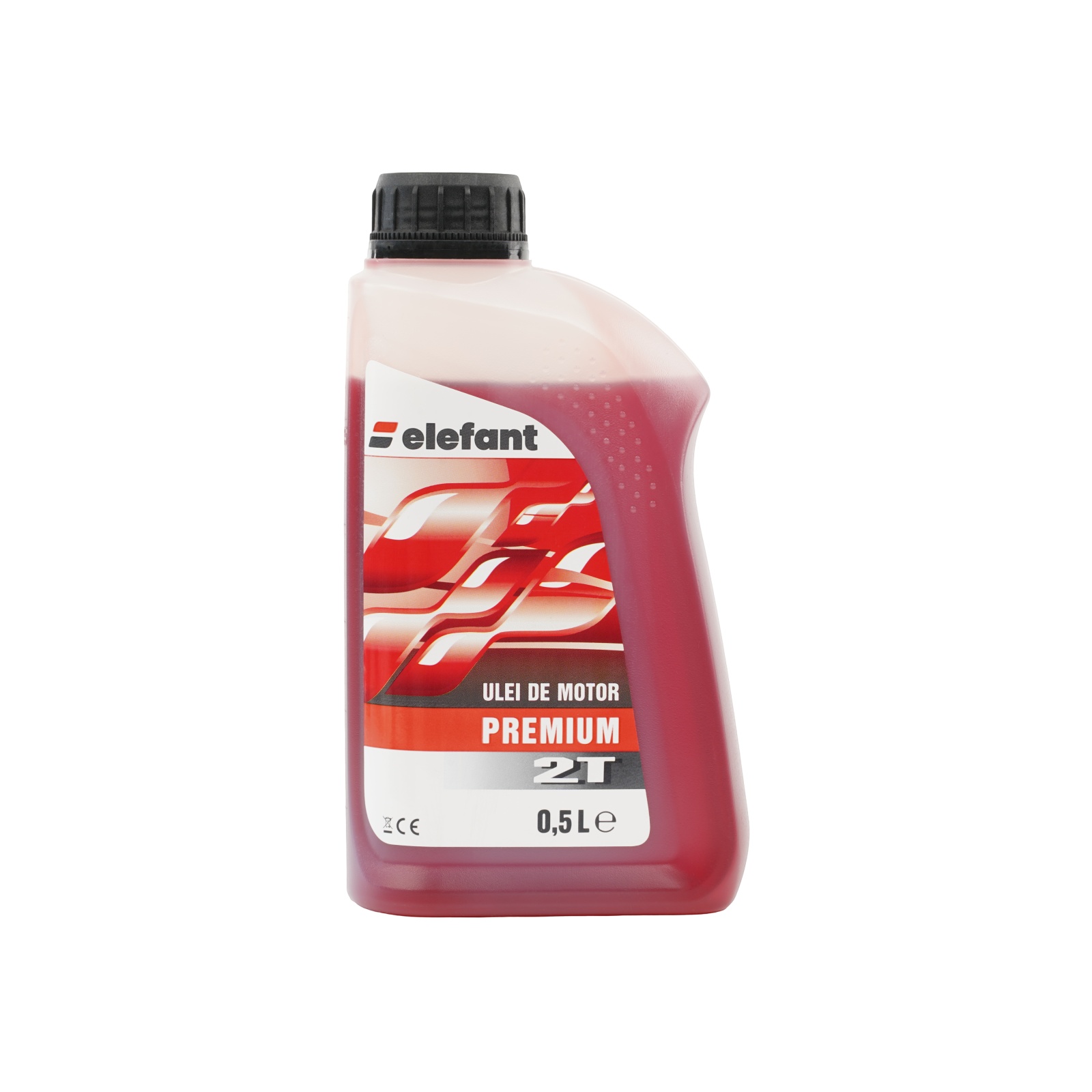 ULEI PREMIUM , AMESTEC 2T ,ROSU , 0.5L Elefant