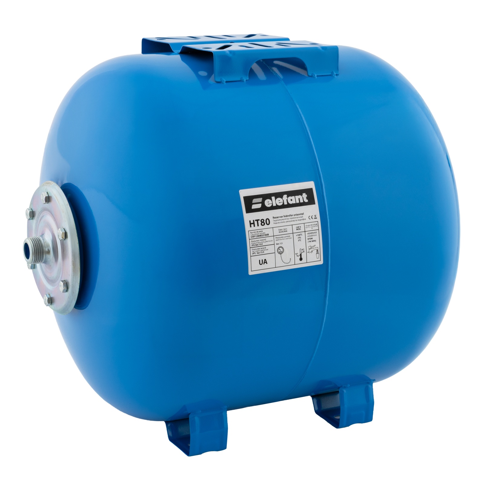 Vas de expansiune , 80L, orizontal, Elefant