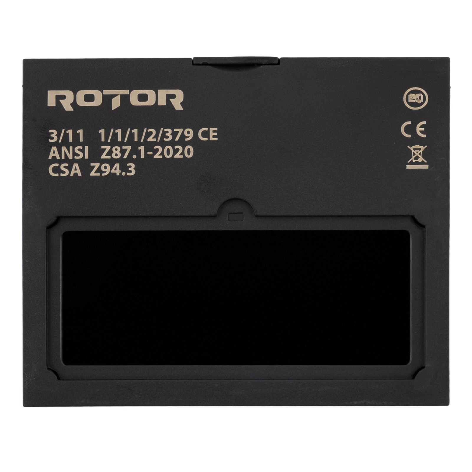 Filtru auto-intunecat pentru masca de sudura Model 2, Rotor