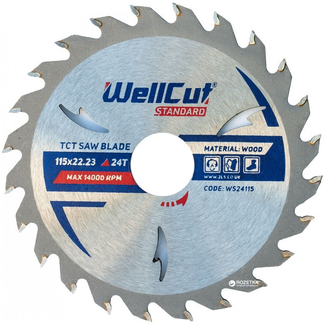 216x30 24T Disc pentru debitarea lemnului WellCut