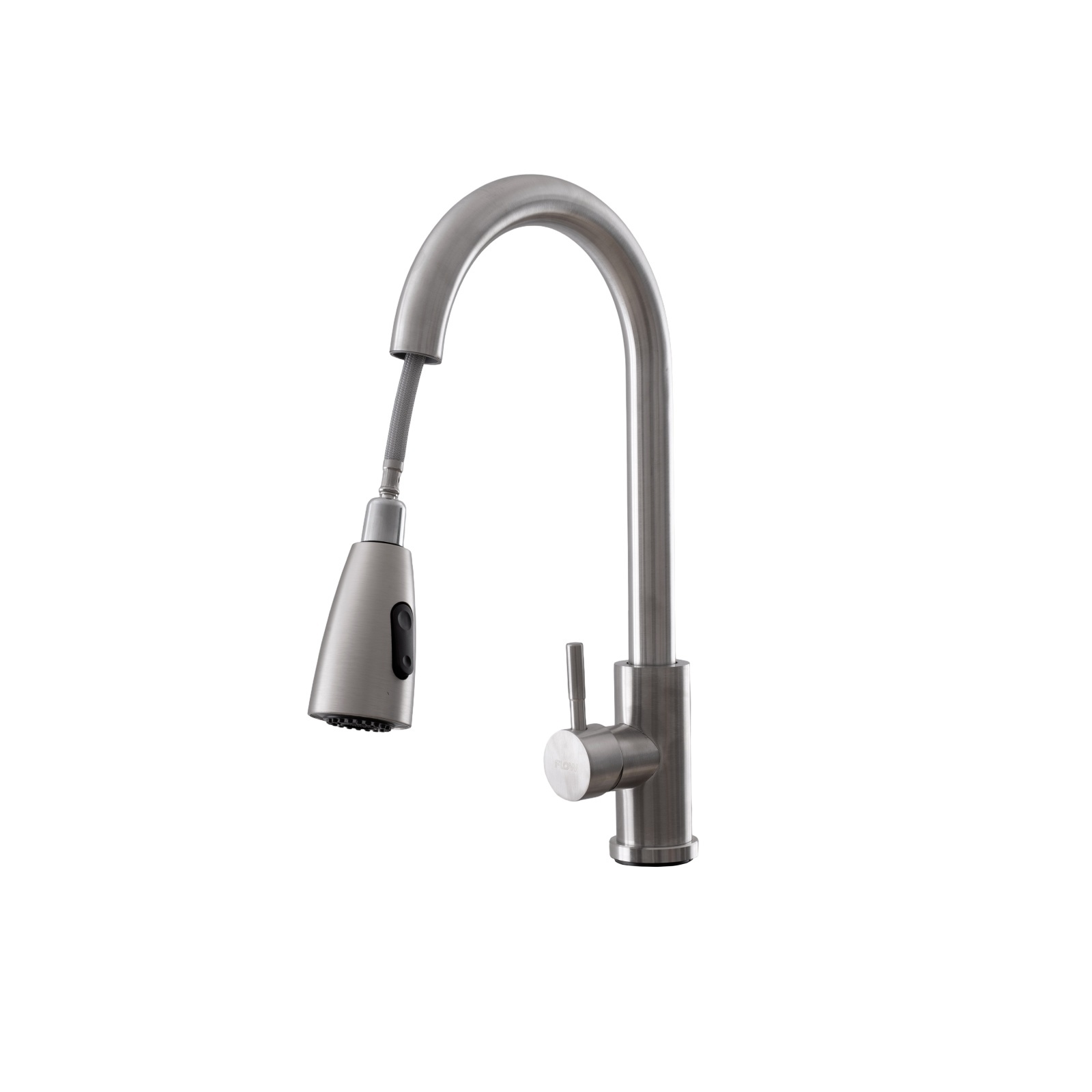 Baterie bucătărie cu duș extractabil și două funcții, seria VITAL FLOW FB-014-1