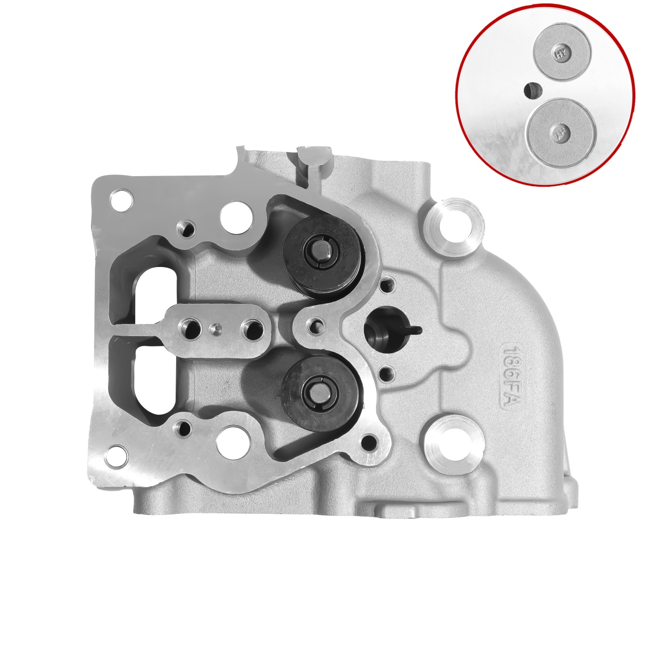 Chiulasa motor motosapa 186F(piston 86mm),