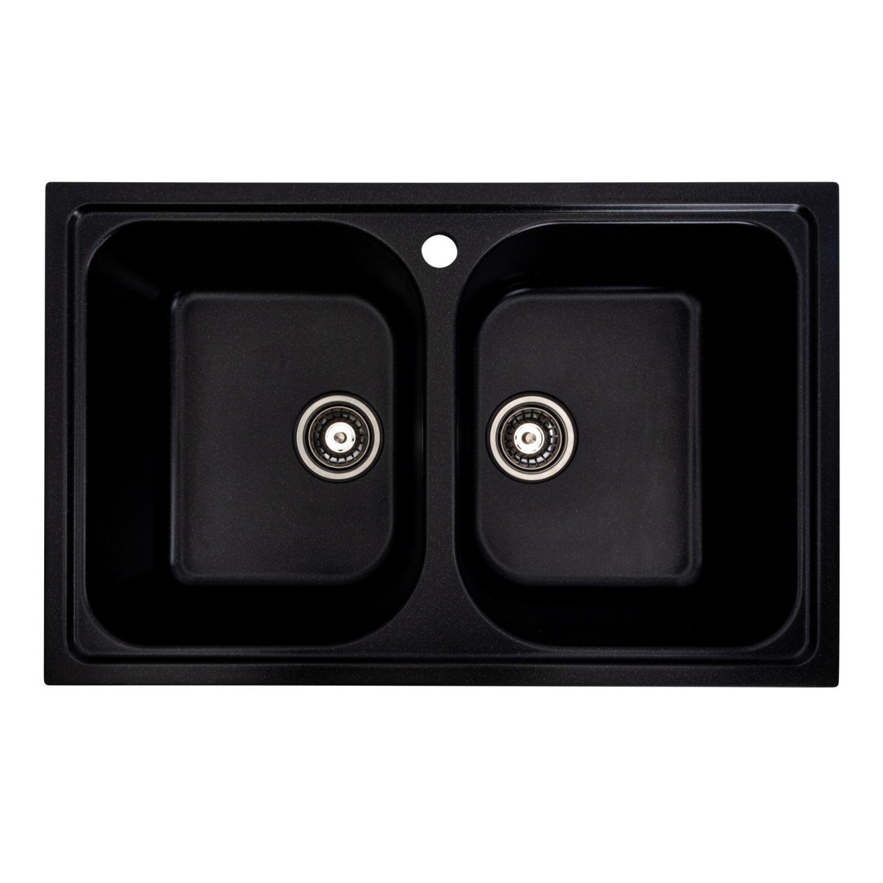 Chiuveta de bucătărie Elefant Premium Equatoria, Negru metalic , 785x490 mm