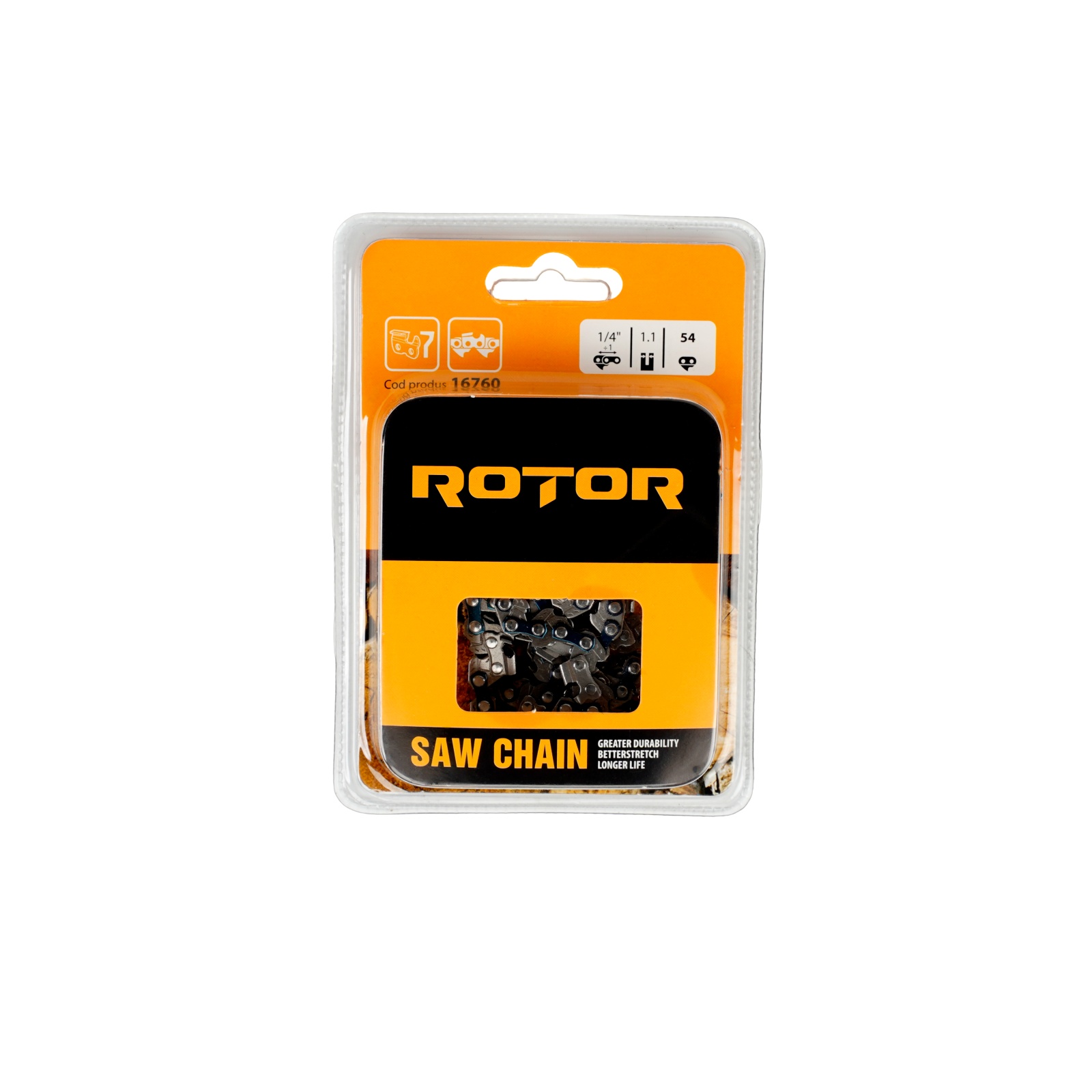 Lanț drujbă 10″/25 cm 1/4 1.1 mm 54T ROTOR