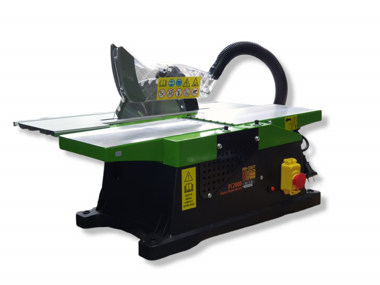 PC2000 Masina multifunctionala pentru prelucrarea lemnului PROCRAFT