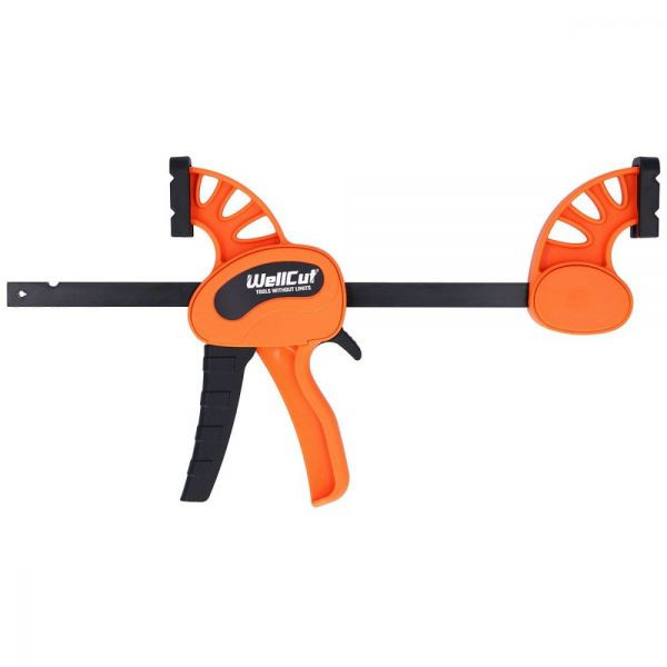 WC-2QF615 WELLCUT Woodworking Bar Clamp Fix- series, 60X150, 2pc set