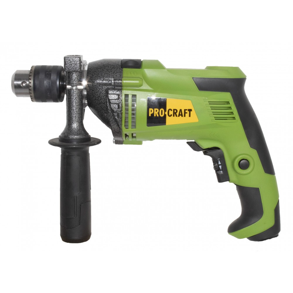 Bormasina Procraft PS1250, 0-2800rpm variator, 1250W, mandrina cu 3 bacuri