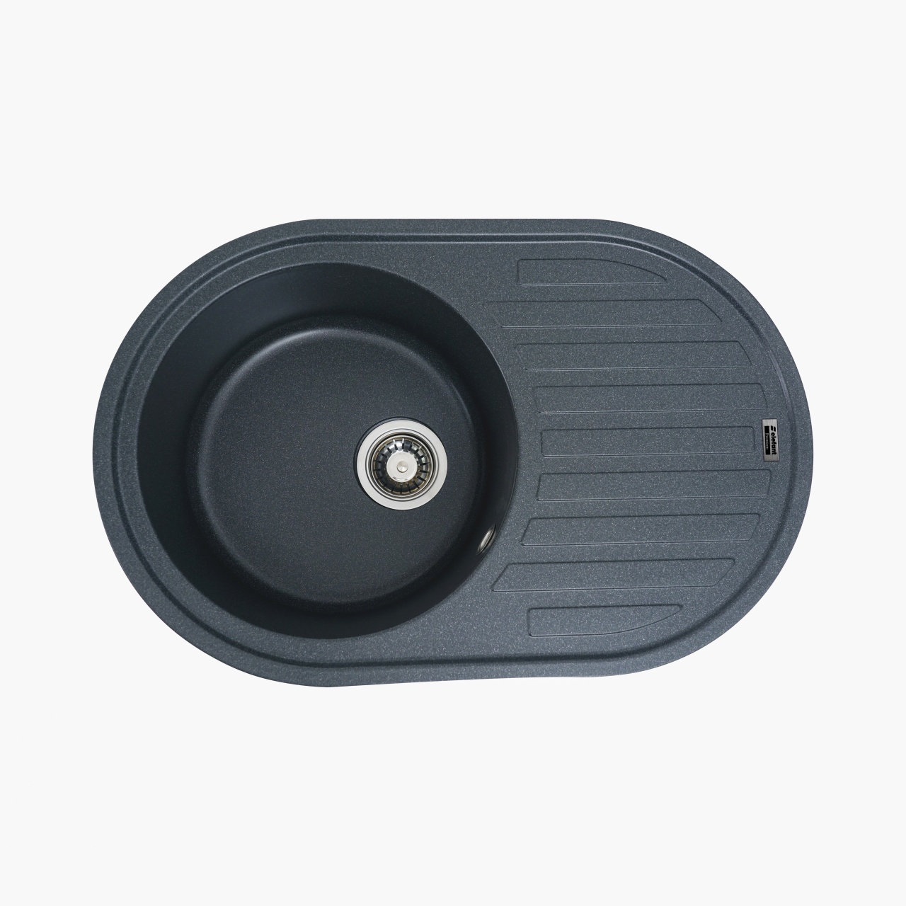 Chiuveta de bucătărie Elefant Premium Lira, Grafit , 496x767 mm