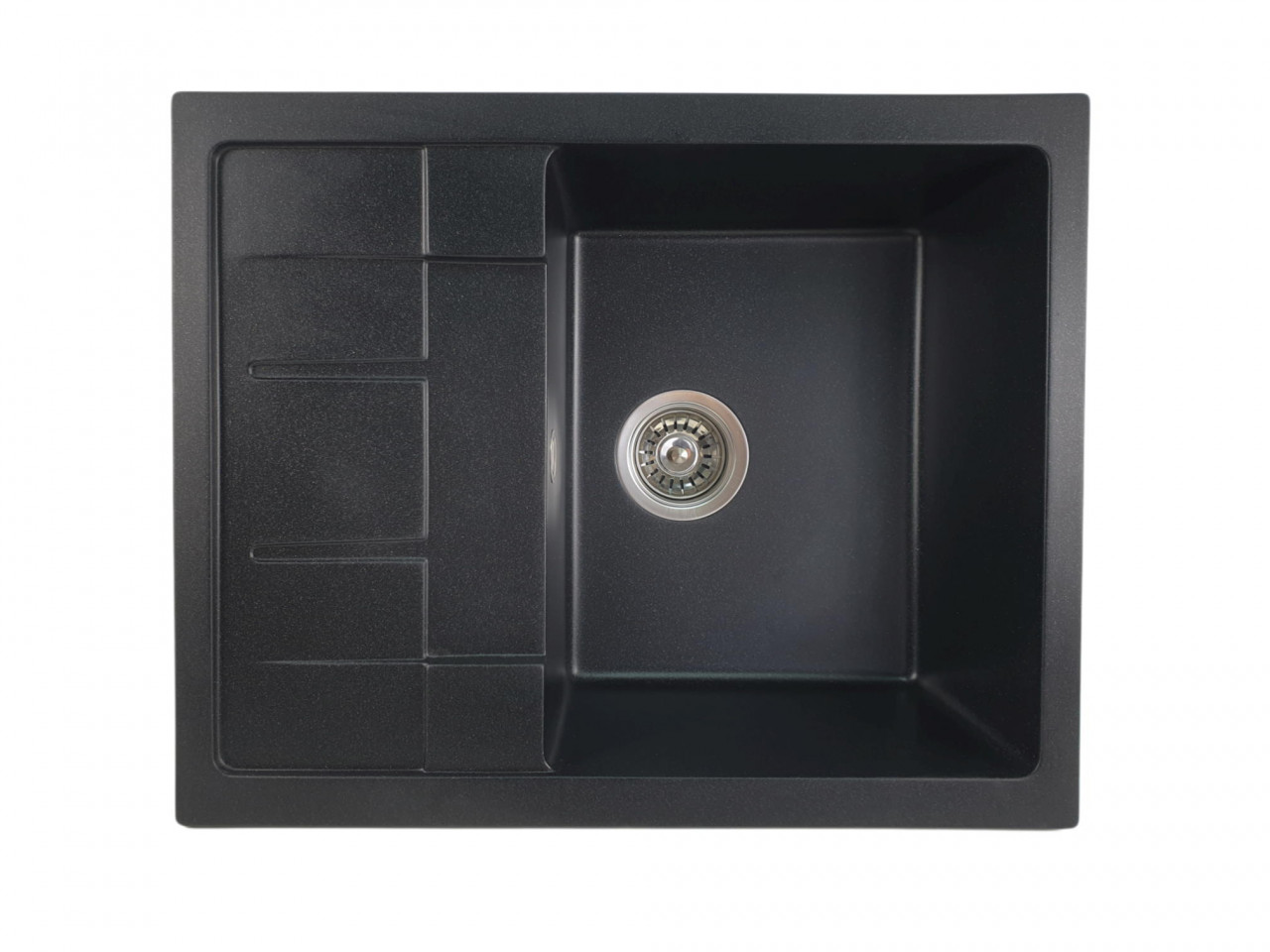 MIXXUS HB8210-G226 NEGRU, chiuveta bucatarie dreptunghiulara din granit