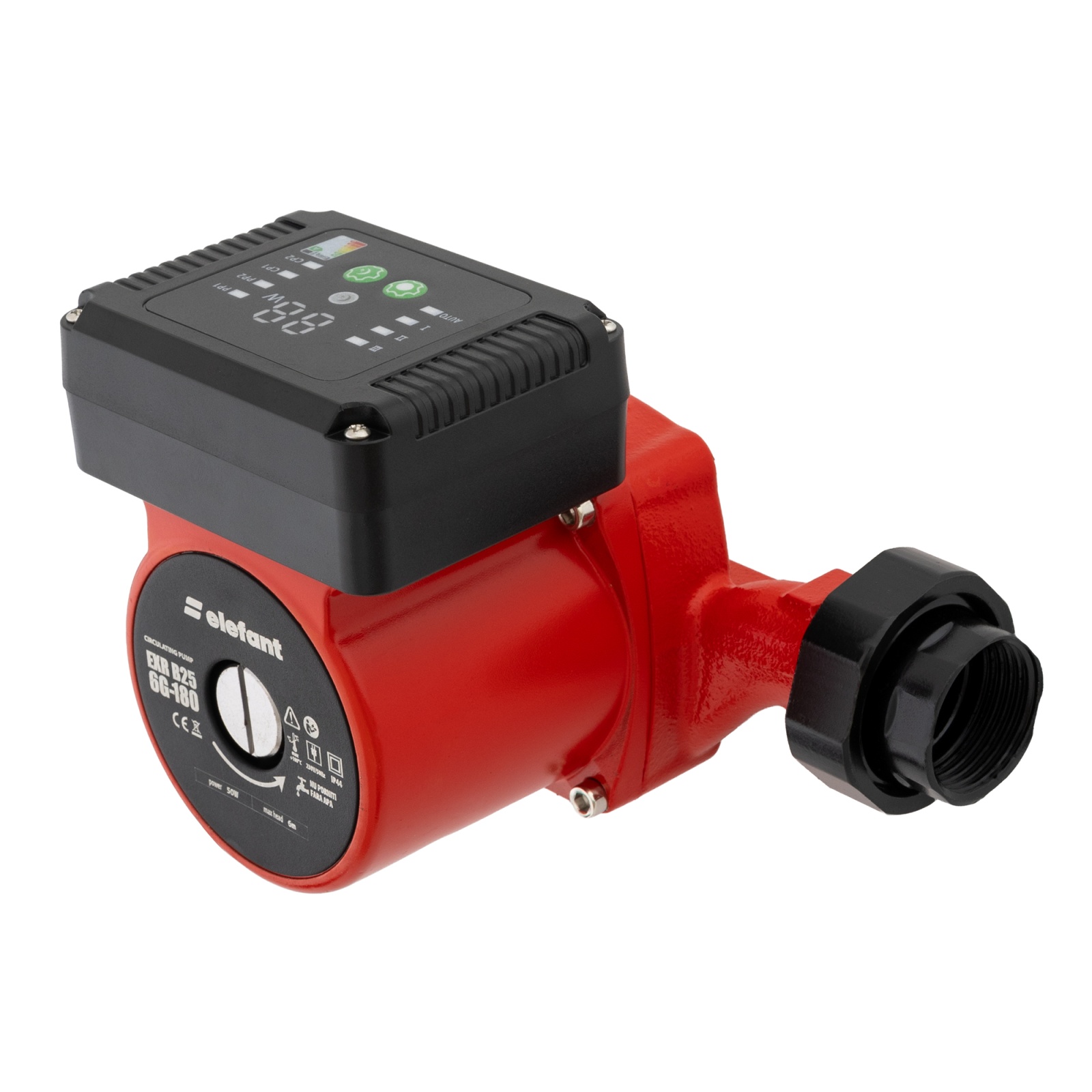 Pompa de recirculare Elefant EXR B25 6G-180, 50W , Panou de control