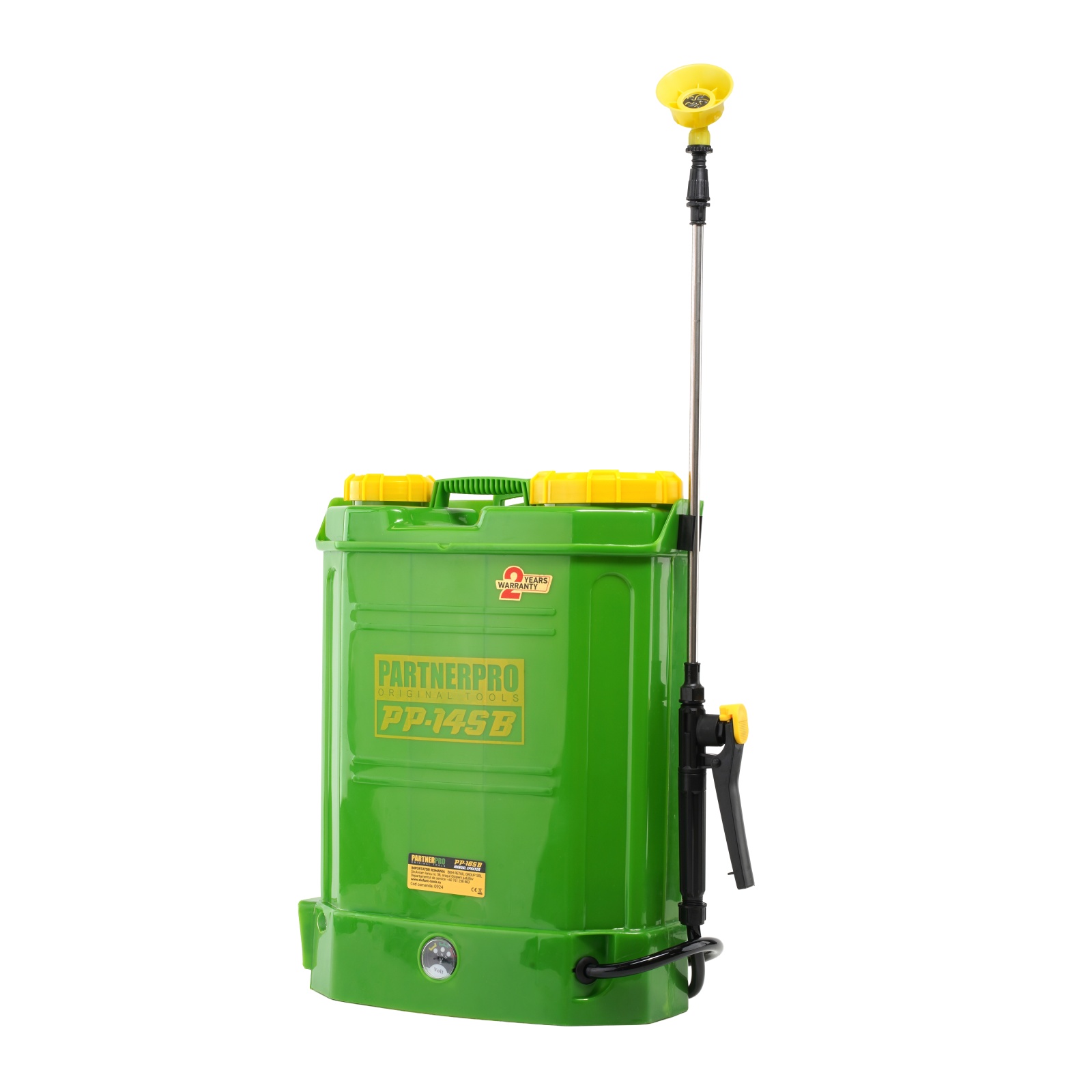 Pompa de stropit cu acumulator 14L PARTNERPRO PP-14SB 12V / 8Ah