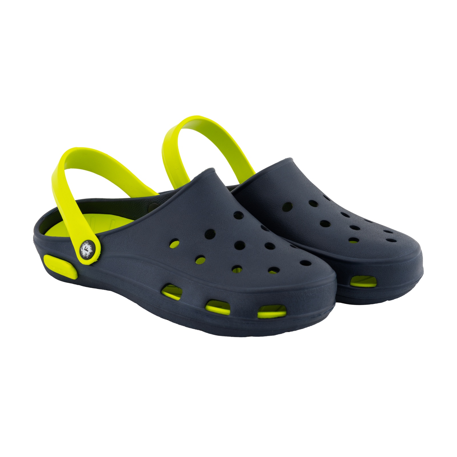 Saboti pentru Bărbați albastru inchis/verde 41-45 ETC-06/2