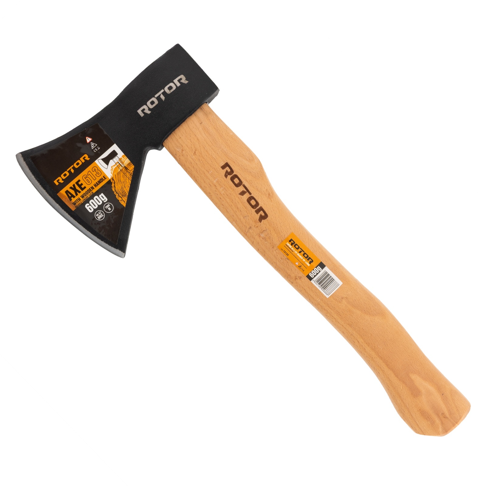 Topor 613 cu maner de lemn 600 g