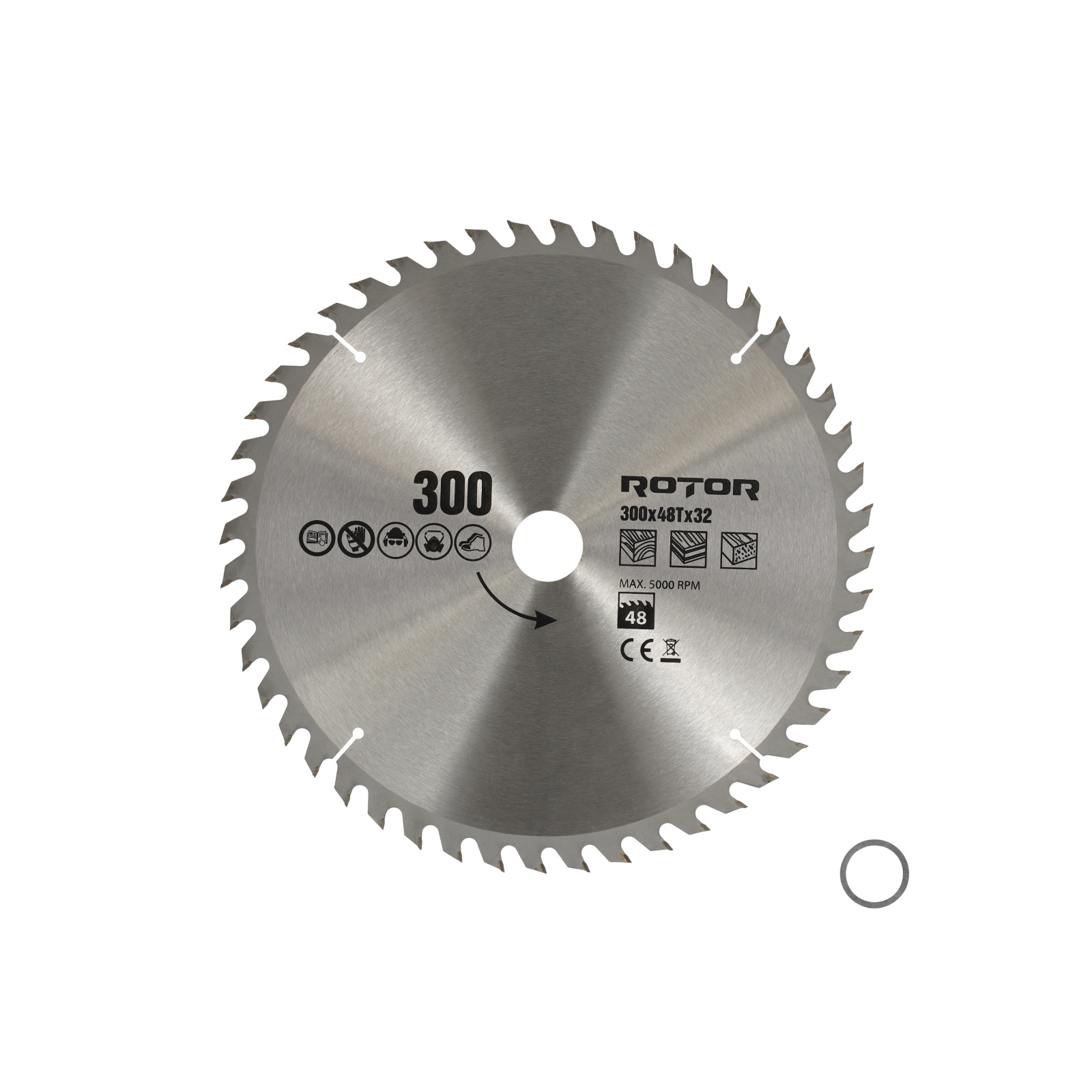 300X32 48T disc de taiat lemnul ROTOR