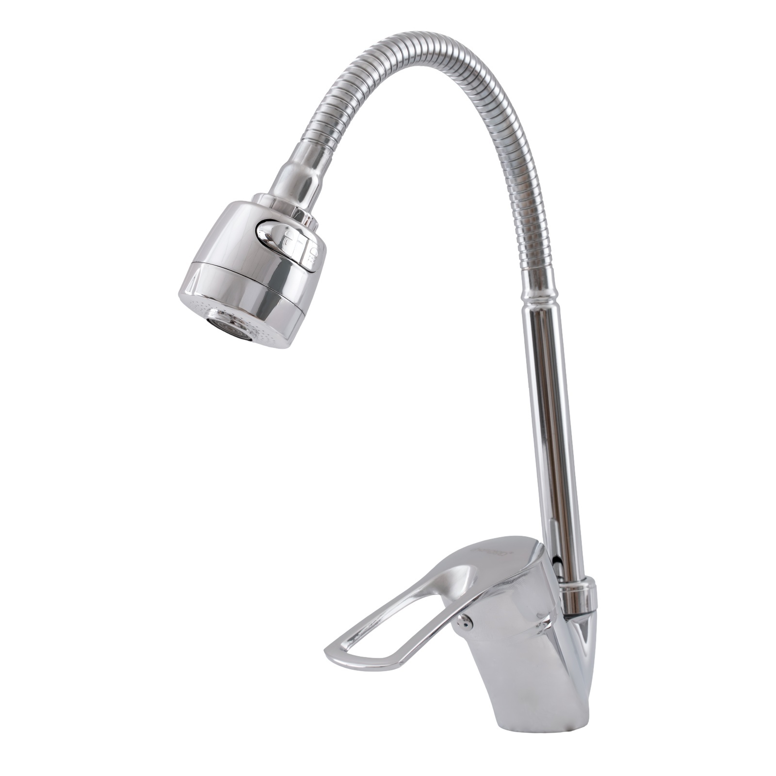 Baterie bucătărie cu pipa flexibilă, 2 funcții, seria WAVE FLOW WAVE-Z-777