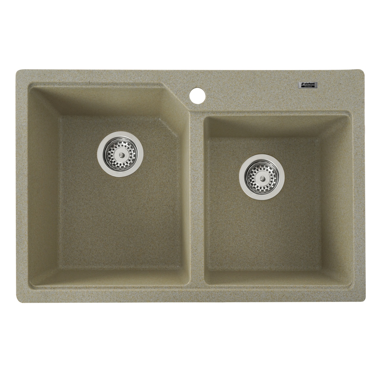 Chiuveta de bucătărie Elefant Premium Harmony , Nisip bej 775x495/420 mm