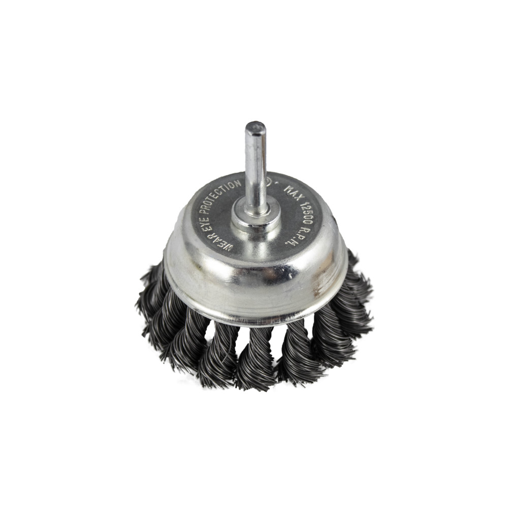 Perie sarma bormasina fir rasucit 75x6mm NovoTools