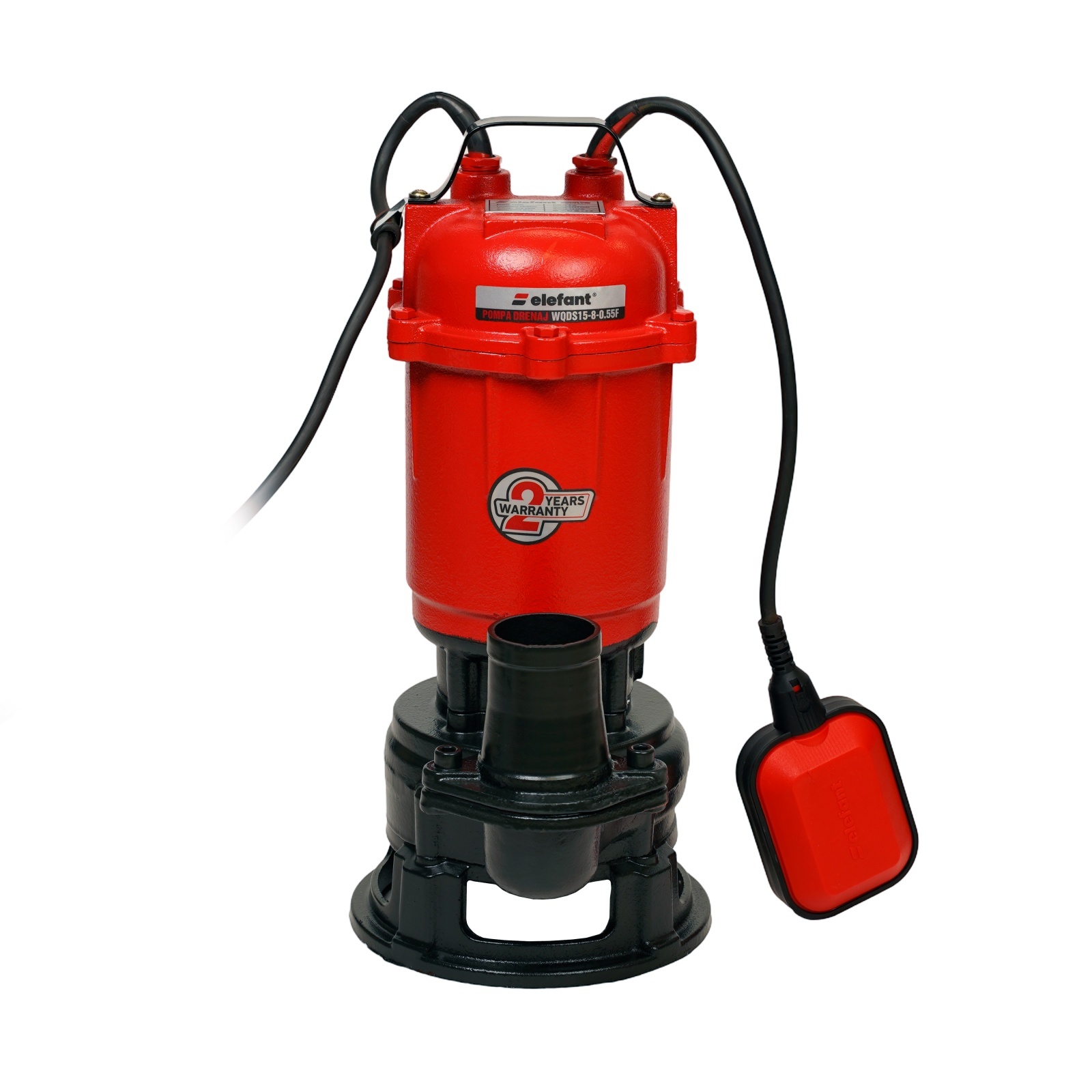 Pompa de drenaj submersibilă ELEFANT WQDS15-8-0.55F 550 W, 233 L/min
