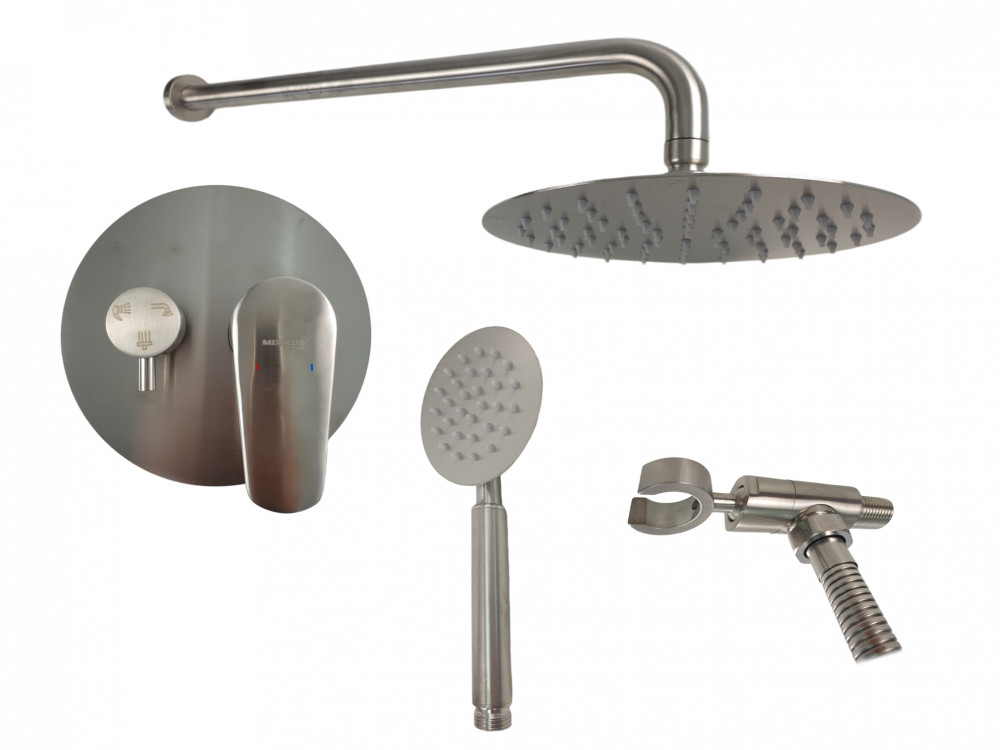 Set dus incastrabil MIXXUS MAX-003, Diametru para dus 200 mm