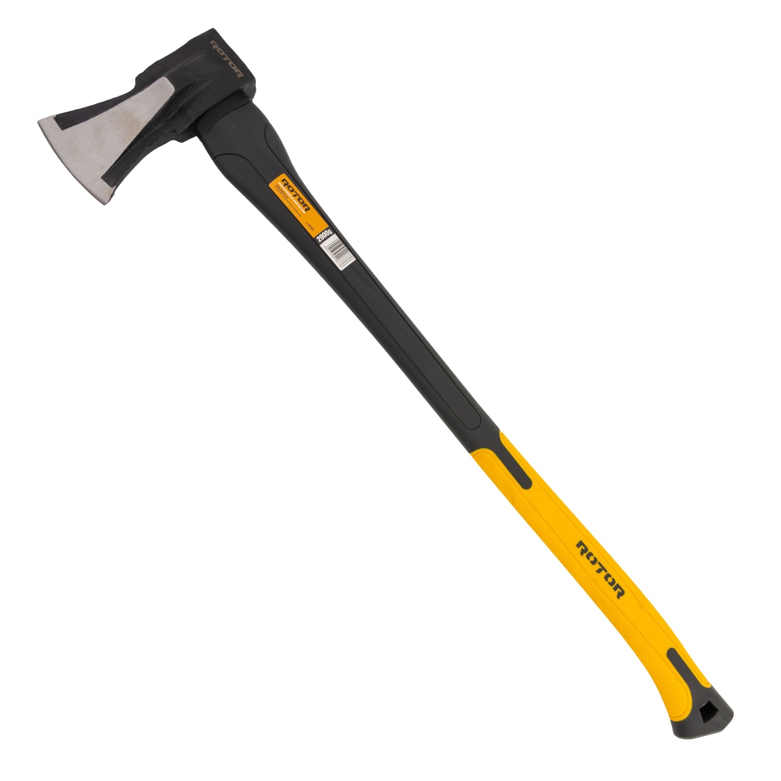 Topor despicator cu maner din fibra 2000g, ROTOR
