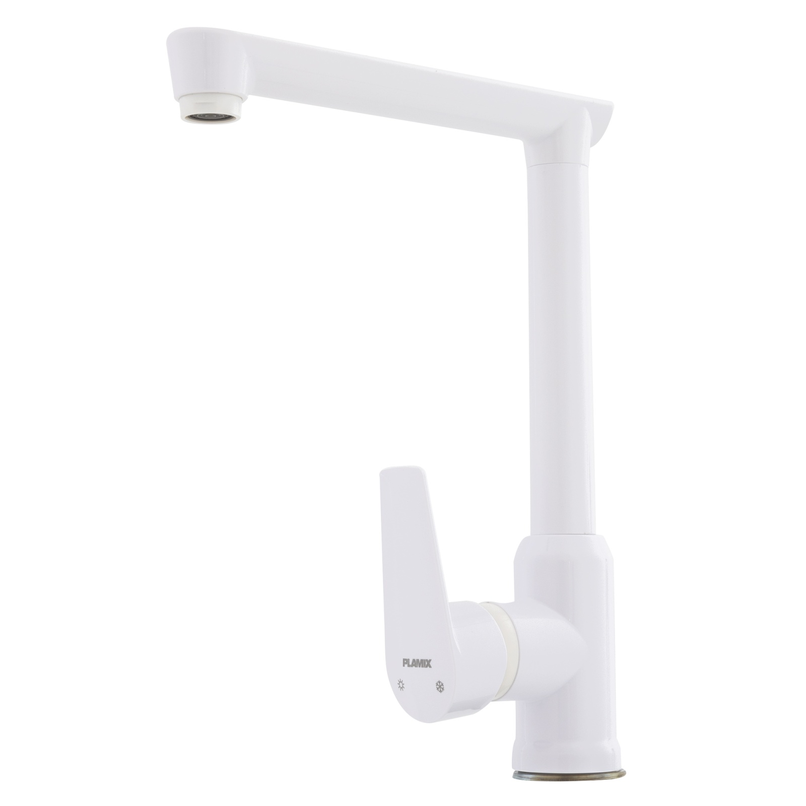 Baterie bucatarie din plastic PLAMIX Mario-017 White